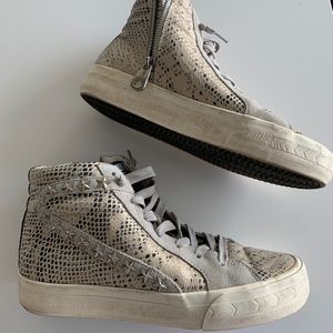 Vintage Havana high top sneaker